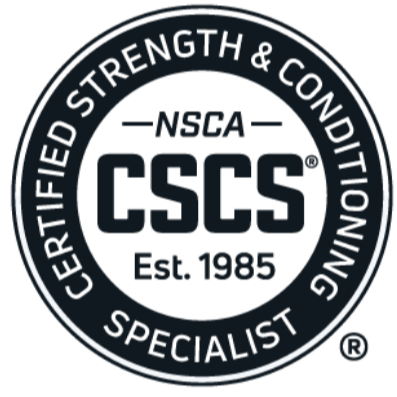 CSCS Logo Holger's NSCA-CSCS Logo